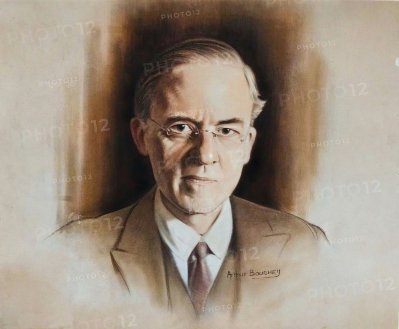Sir Stafford Cripps, between 1939 and 1946. Creators: Central Office of Information, Arthur Boughey.