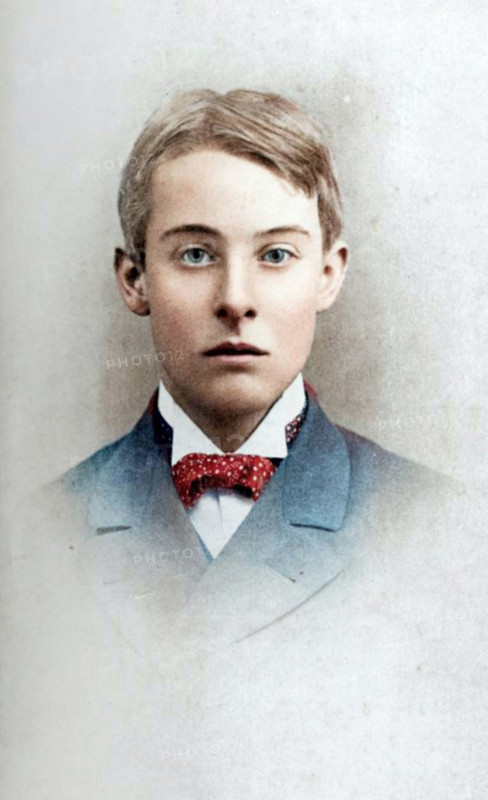 Portrait of Lord Alfred Douglas at the age of twenty-one, at Oxford, 1891. Creator: Unknown.