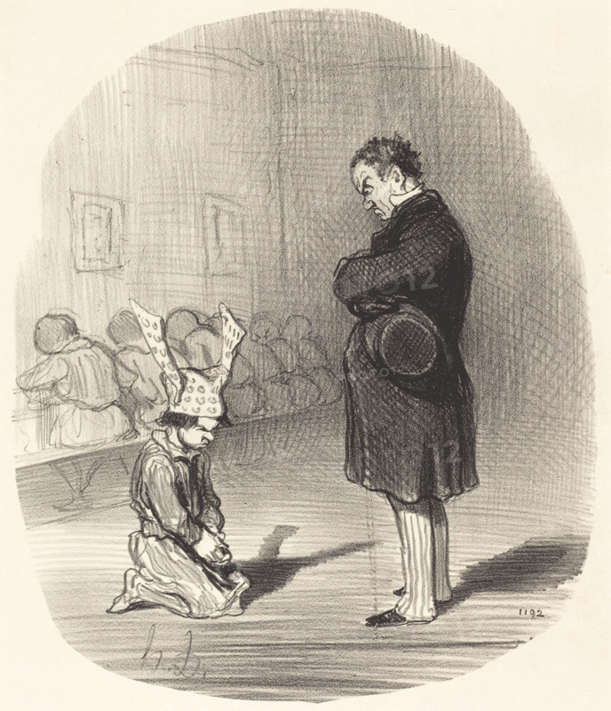 Les Suites d'une Insurrection, 1849. Creator: Honore Daumier.