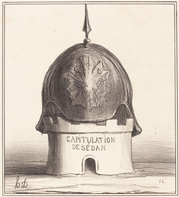 Le couronnement de son édifice, 1870. Creator: Honore Daumier.