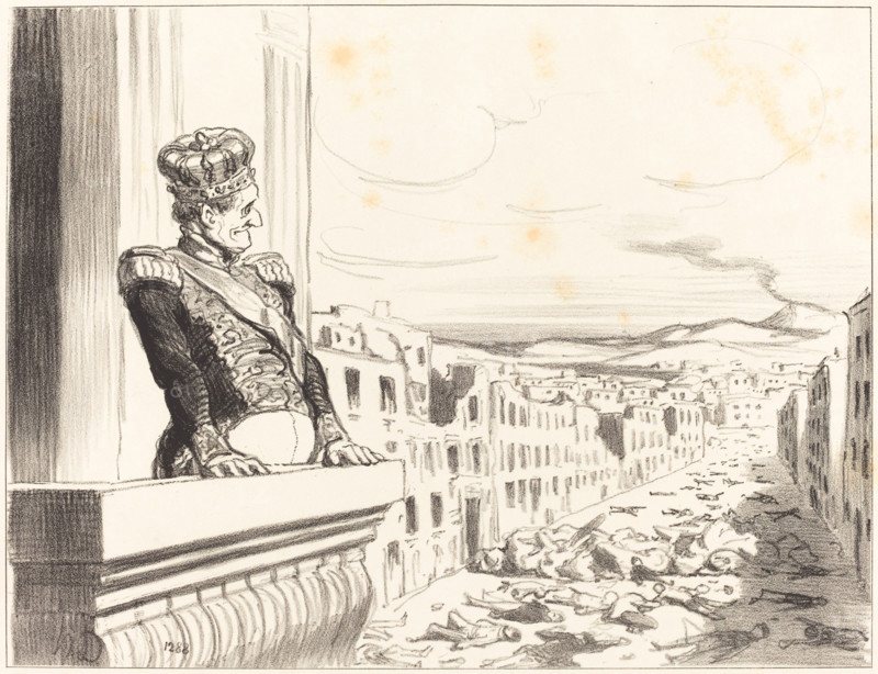 Le Roi de Naples, c1848. Creator: Honore Daumier.