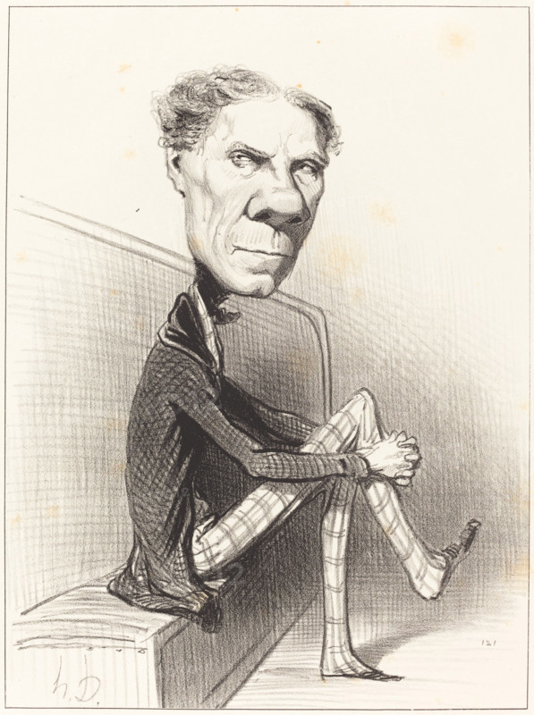 R.P.L. Ségur d'Aguesseau, 1850. Creator: Honore Daumier.