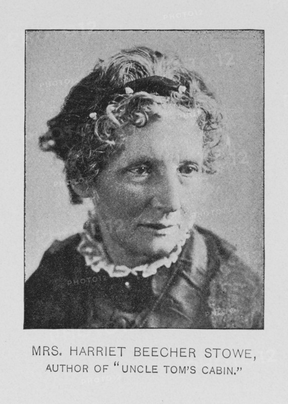 Mrs. Harriet Beecher Stowe, author of "Uncle Tom's Cabin.", 1897. Creator: Unknown.