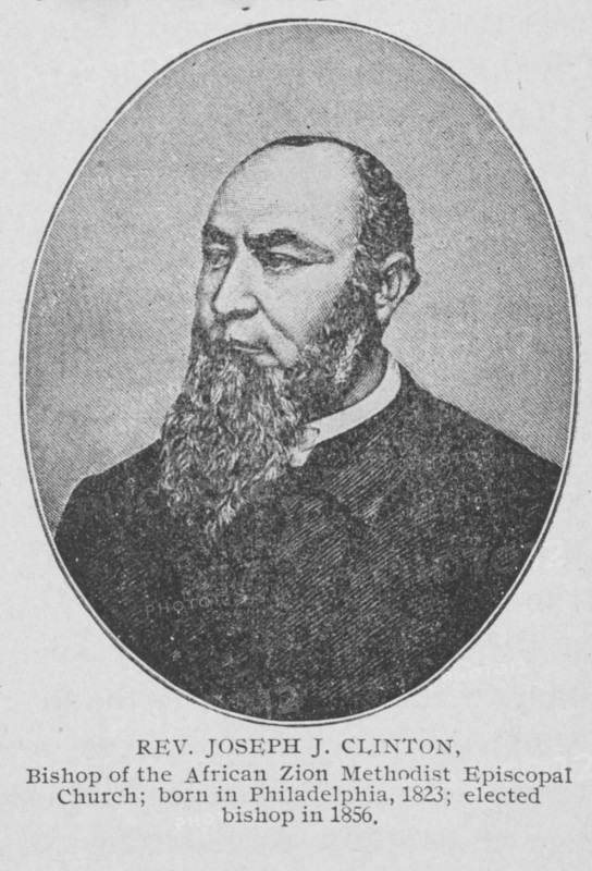 Rev. Joseph J. Clinton; Bishop of the African Zion Methodist Episcopal Church..., 1902. Creator: Unknown.