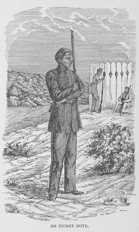 On picket duty, 1902. Creator: Unknown.