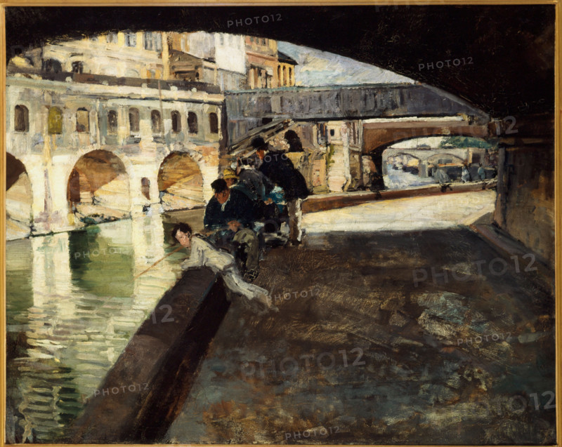 Vaults of the Hotel-Dieu, c1880. Creator: Emile Antoine Guillier.