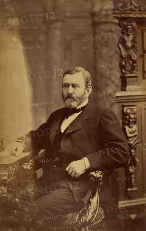 U.S. Grant, 1885. Creator: Abraham Bogardus.