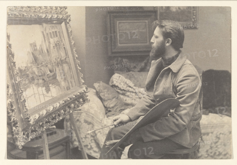 Frank Simon Herrmann, 1894. Creator: Alfred Stieglitz.