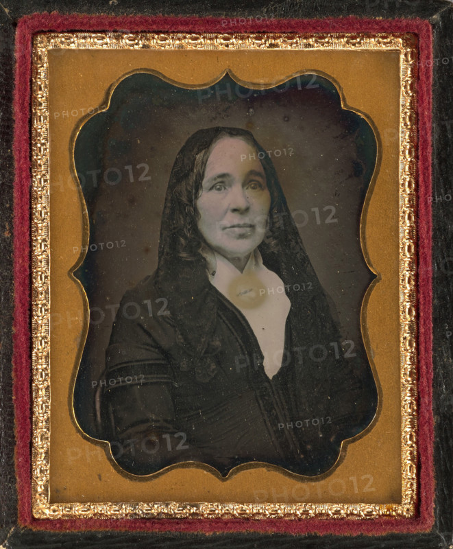 Portrait of Mary Lemist, about 1848-1851. Creator: Asa White.