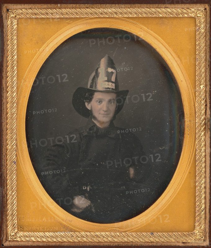 Attributed Portrait of Nathaniel Currier, about 1858. Creator: Charles Henry Williamson.