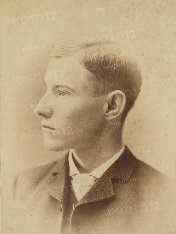Portrait of a young man, about 1885-1900. Creator: Chesley Brothers.