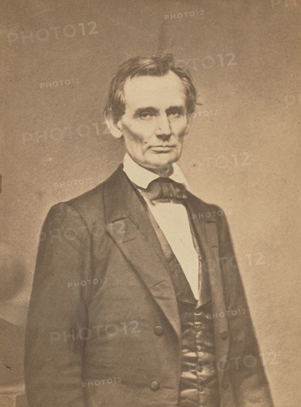 Abraham Lincoln, 1860. Creator: Mathew Brady.