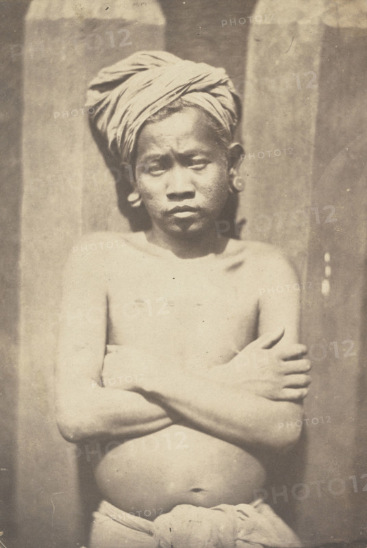Nena Sahib's Chief Executioner at Cawnpore, 1857. Creator: Mrs. Archer.