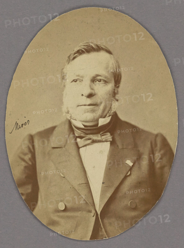 Jules Mirès, financier, 1861-1865. Creator: Nadar.