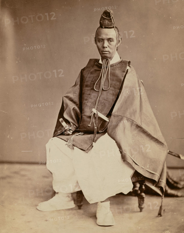 Japanese ambassador, c1865.  Creator: Nadar.
