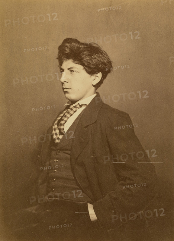 Unknown Young Man, 1860-1861. Creator: Nadar.