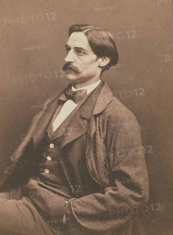 de la Lande, chimiste, 1860-1861. Creator: Nadar.