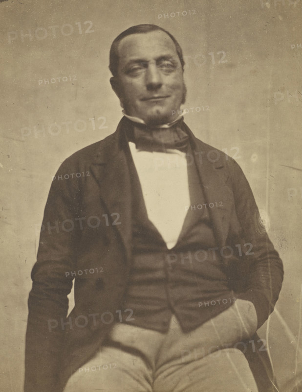 Oncle Édouard Fauquet, 1854-1855. Creator: Nadar.