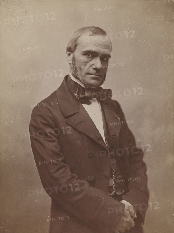 Paillard de Villeneuve, avocat, rédacteur de la Gazette des Tribunaux, 1855-1859.  Creator: Nadar.