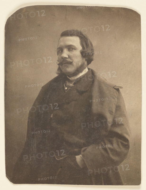 Alfred Quidant, pianist, 1855-1859. Creator: Nadar.