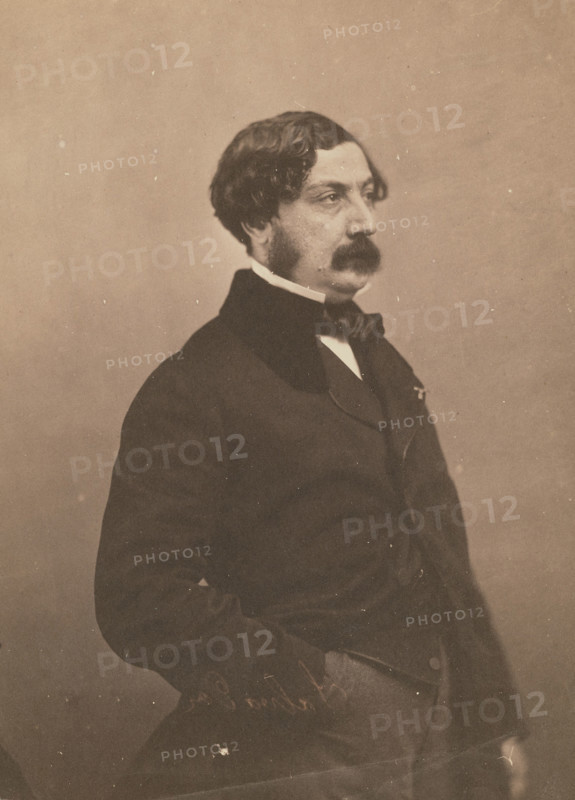 Salvador, financier, 1855-1859. Creator: Nadar.