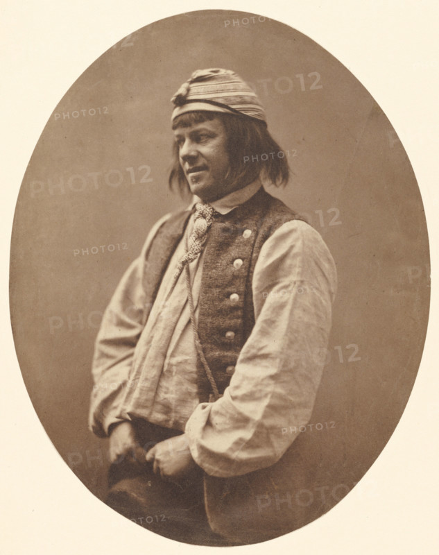 Jean-François Philibert Berthelier, comédien, 1856-1859. Creator: Nadar.