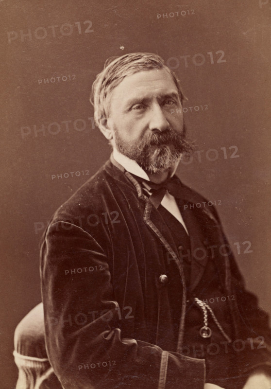 Leleux, peintre, 1861-1869. Creator: Nadar.