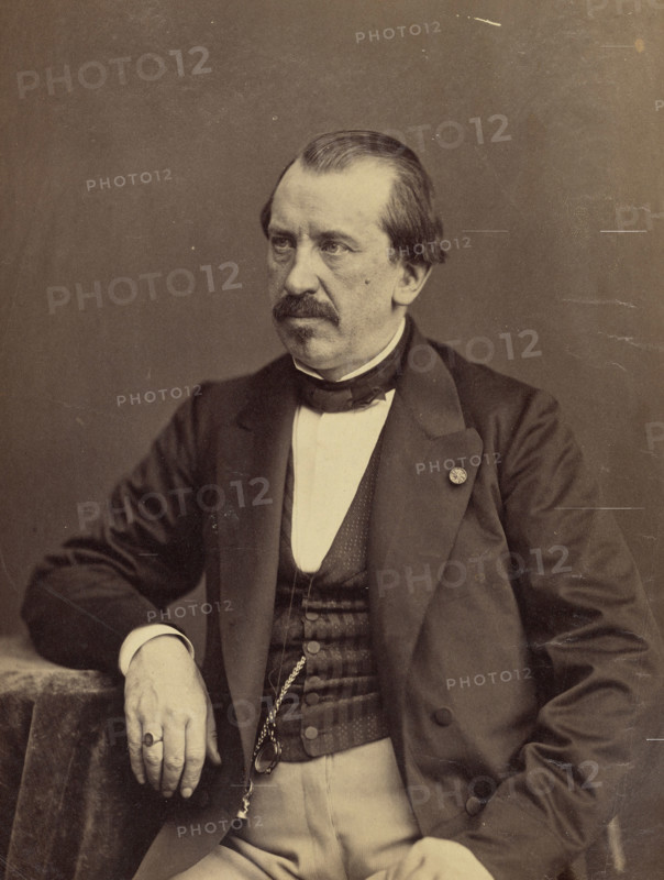 La Guéronnière, journaliste, 1861-1869. Creator: Nadar.