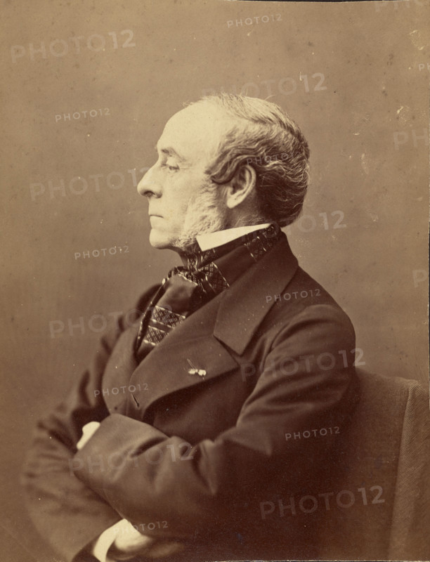 Ernest Legouvé, littérateur, 1861-1869. Creator: Nadar.