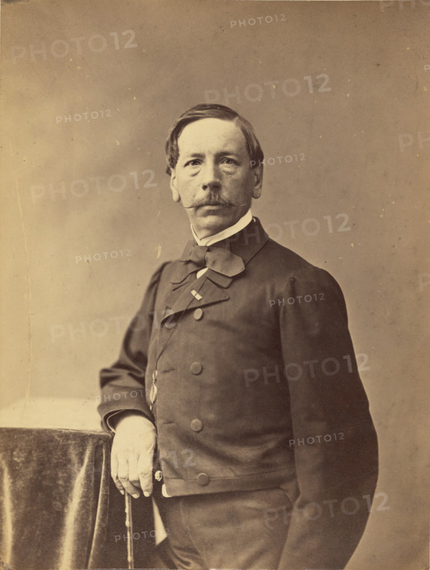 Eugène Le Poittevin, peintre, 1861-1869. Creator: Nadar.