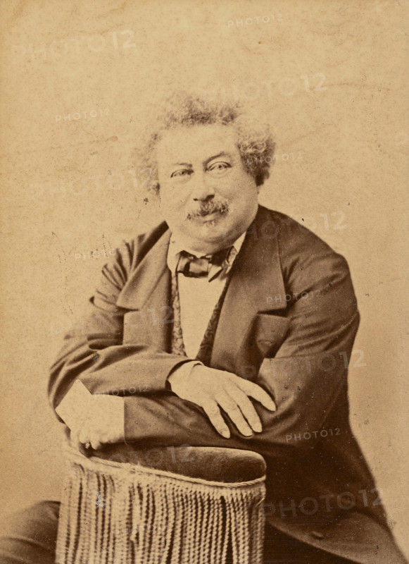 Alexandre Dumas père, negative about 1862; print after 1889. Creators: Nadar, Paul Nadar.