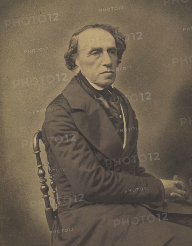 Giacomo Meyerbeer, 1853-1854. Creators: Nadar, Adrien Alban Tournachon.