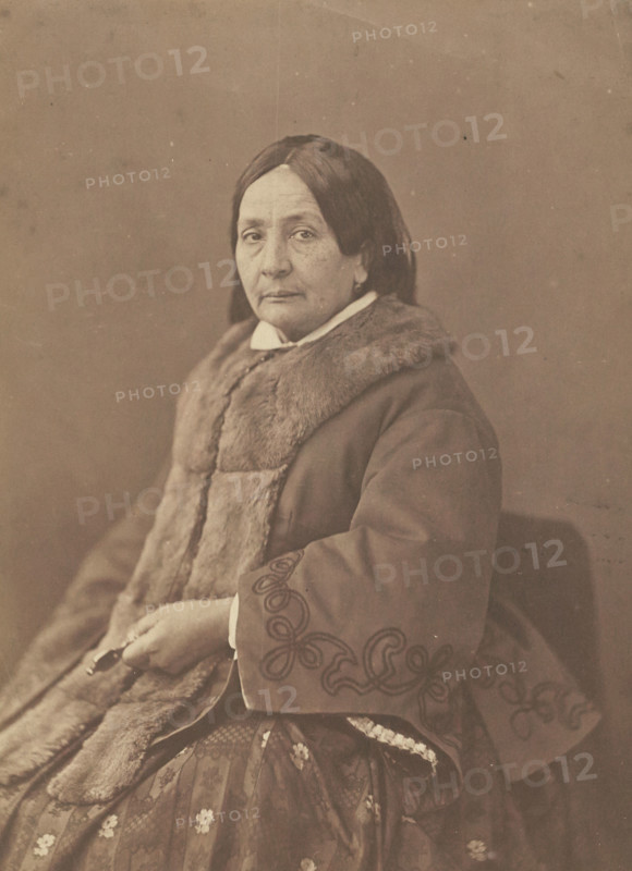 Mme Eugénie Niboyet, 1860-1861. Creator: Nadar.