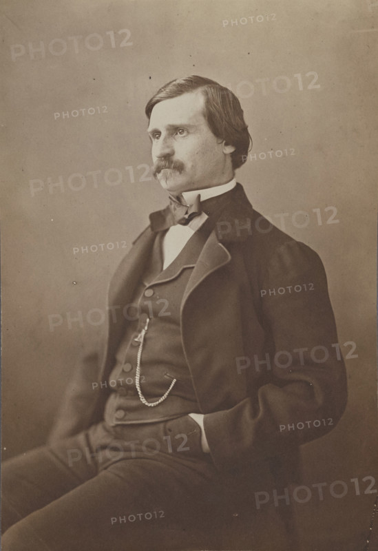 Henri Nicolle, homme de lettres, 1860-1861. Creator: Nadar.