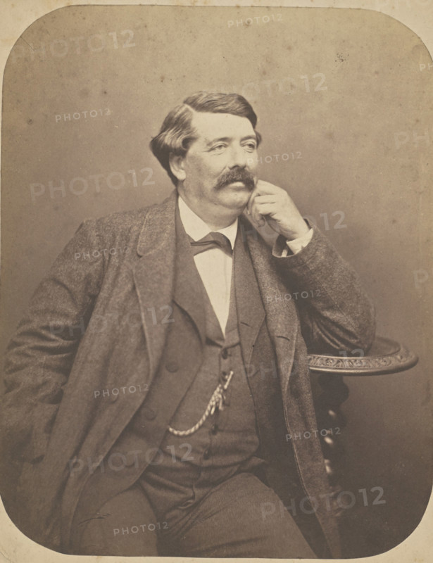 Auguste Villemessant, 1860-1861. Creator: Nadar.