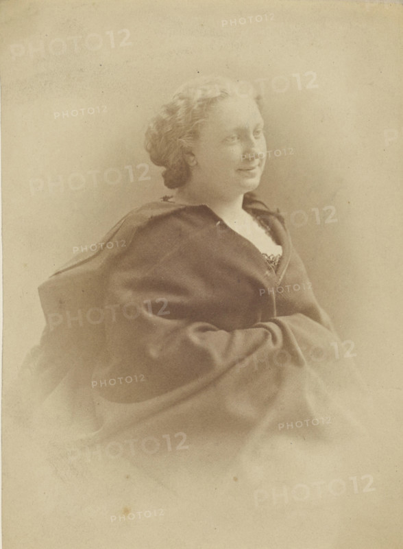 Mme De la Fizehere, 1855-1859. Creator: Nadar.