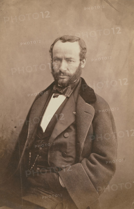 Vieuxtemps, violiniste, 1855-1859. Creator: Nadar.