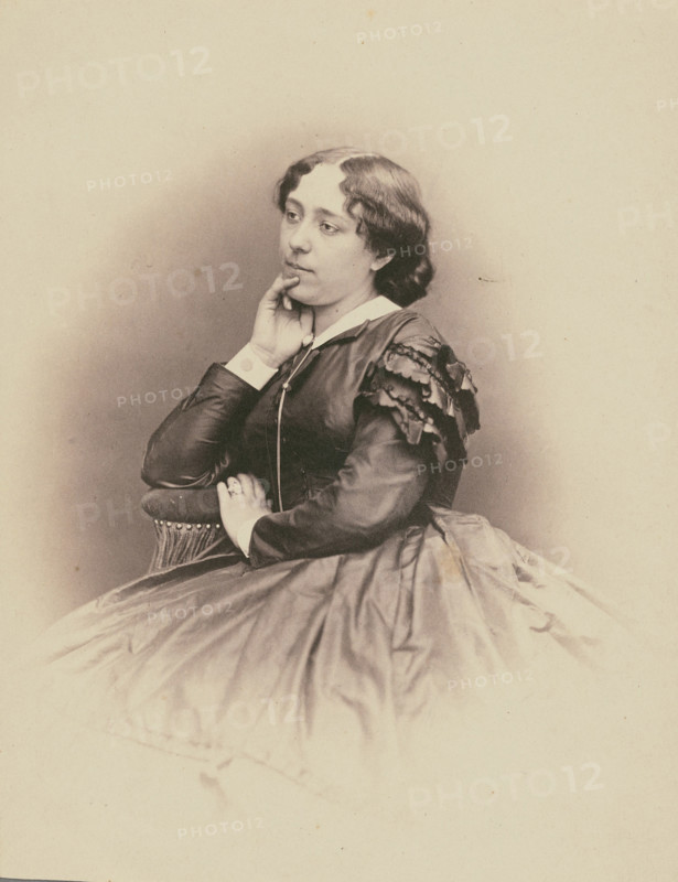 Mme Stevens, 1860-1861. Creator: Nadar.