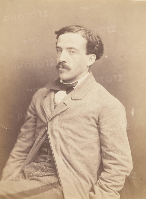 Jean Rousseau, homme de lettres, 1860-1861. Creator: Nadar.