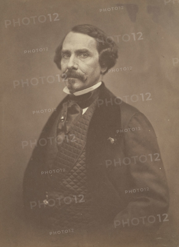 Jules Lecomte, journaliste, 1855-1859. Creator: Nadar.