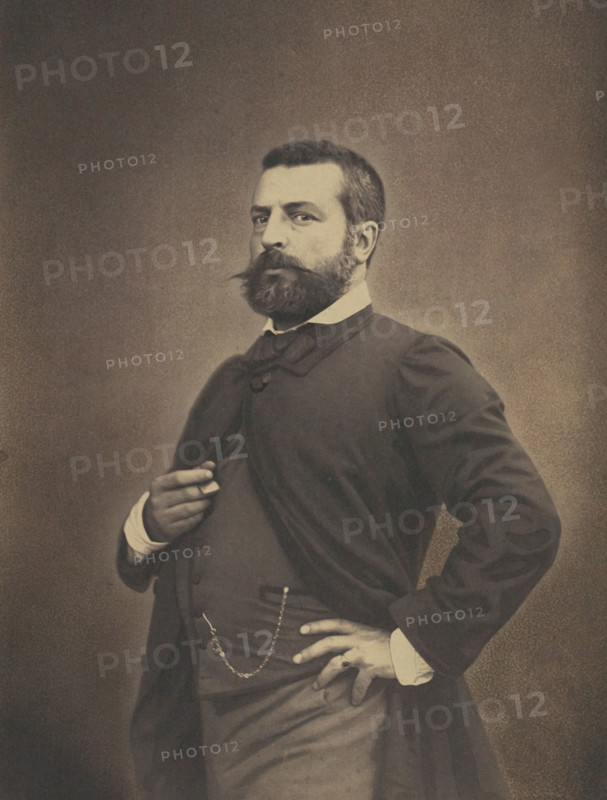 Ernest Meissonier, 1855-1859. Creator: Nadar.