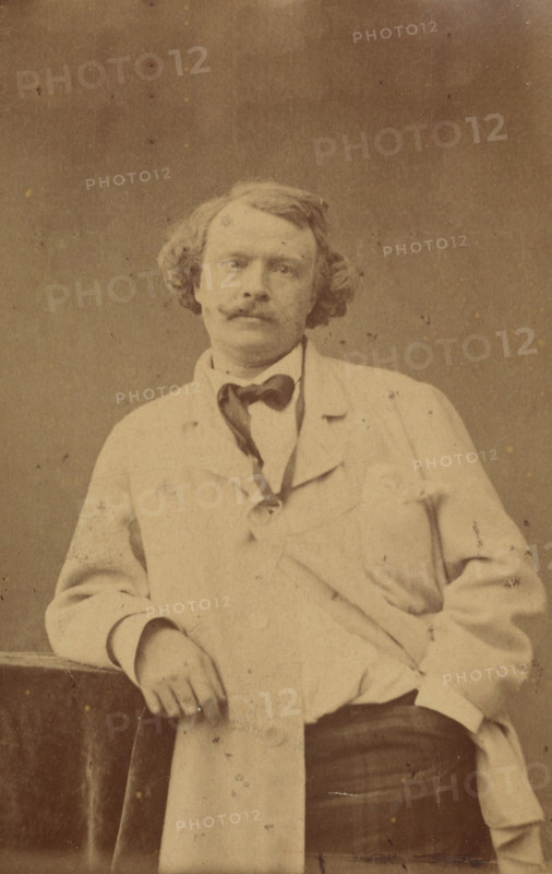 Félix Tournachon, self-portrait, negative 1861-1864; print 1878. Creator: Nadar.