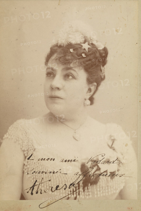 Theresa, about 1895. Creator: Paul Nadar.
