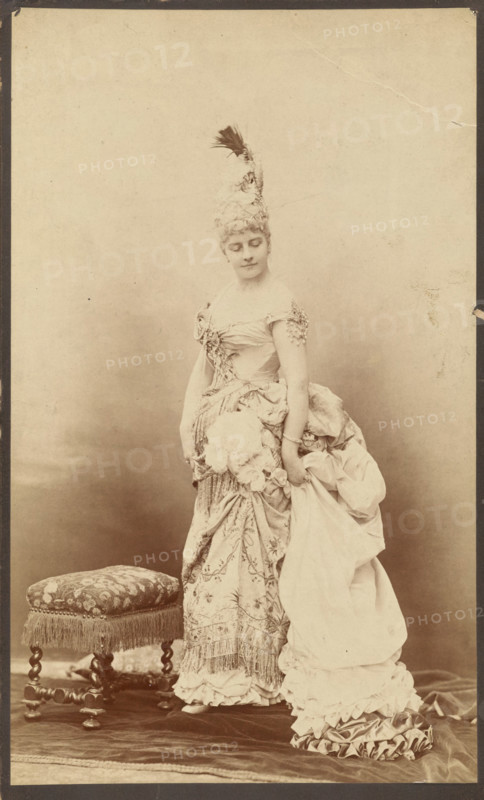 Mme de Porgès Countess Pourtales, about 1878. Creator: Paul Nadar.