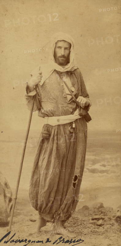 Pierre Savorgnan de Brazza, 1886. Creator: Paul Nadar.
