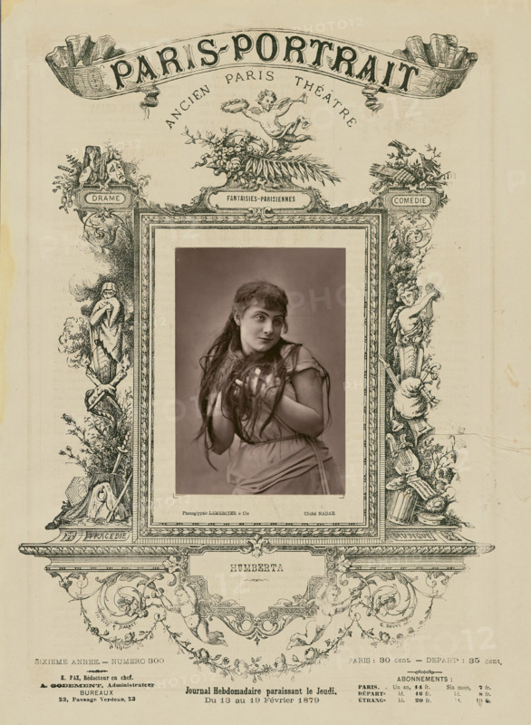 Humberta/ Fantasies Parisiennes, 1879. Creator: Paul Nadar.