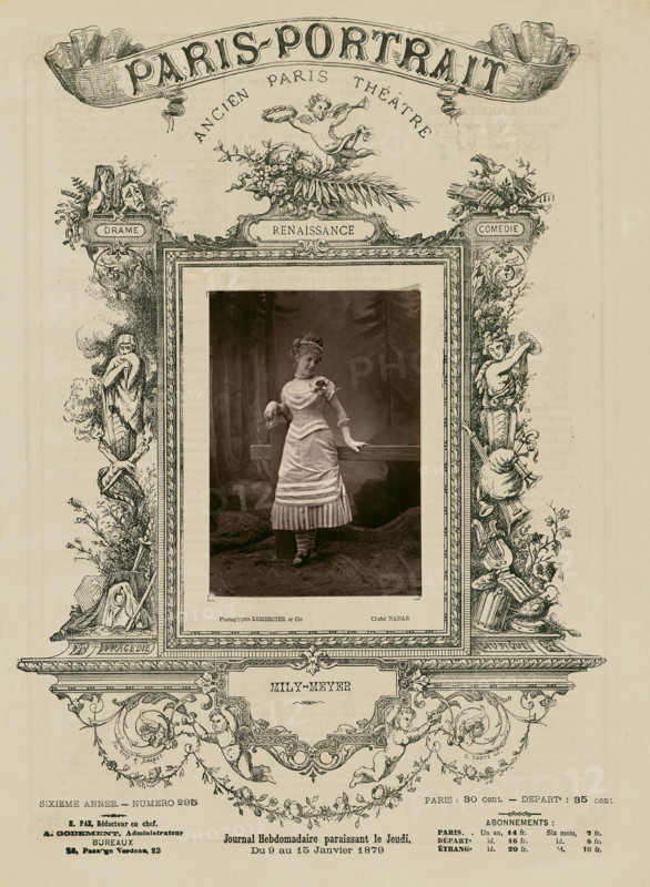 Mily-Meyer/ Renaissance, 1879. Creator: Paul Nadar.