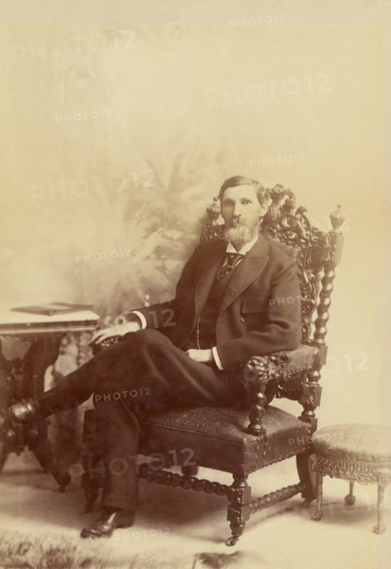 Portrait of a Man, 1894. Creator: Theodore C Marceau.