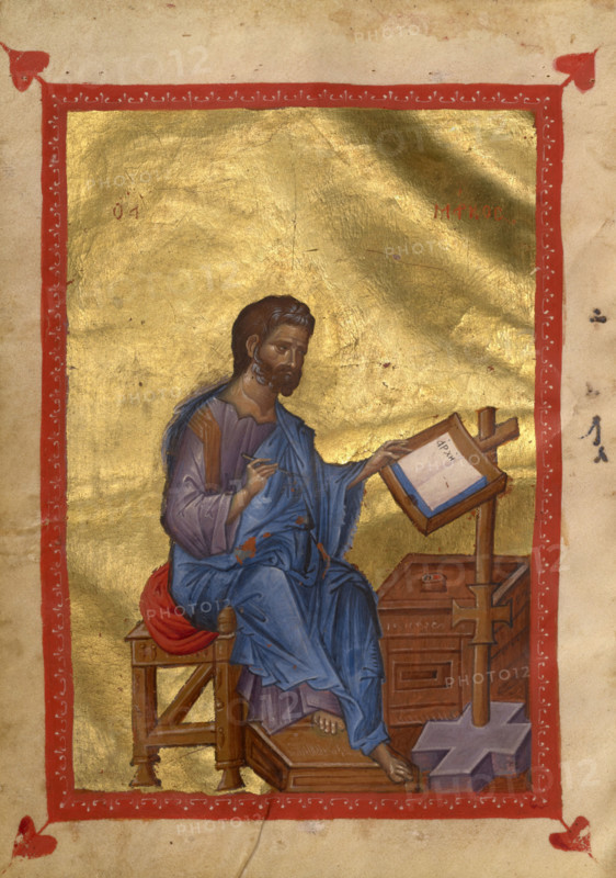 Saint Mark; Gospel Book, late 13th century. Creator: Unknown.