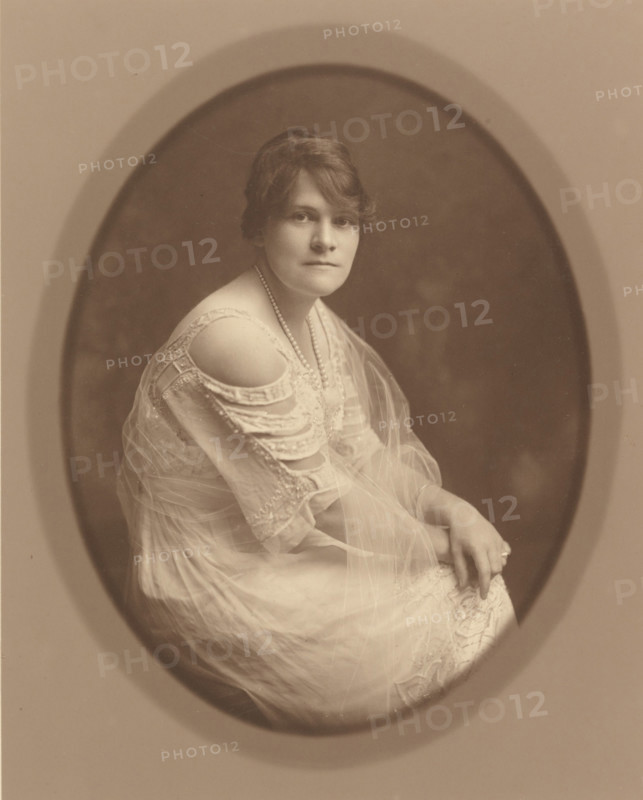 Portrait of a Woman, 1915. Creator: William H Ernsberger.